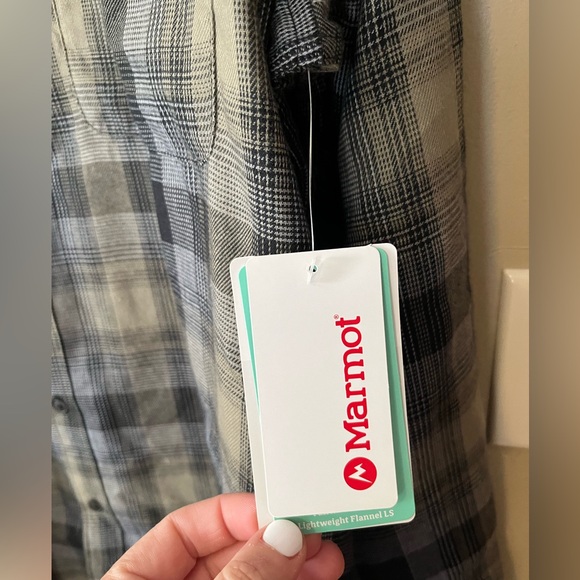 Marmot Mens Fairfax Flannel Shirt NWT - Picture 3 of 9